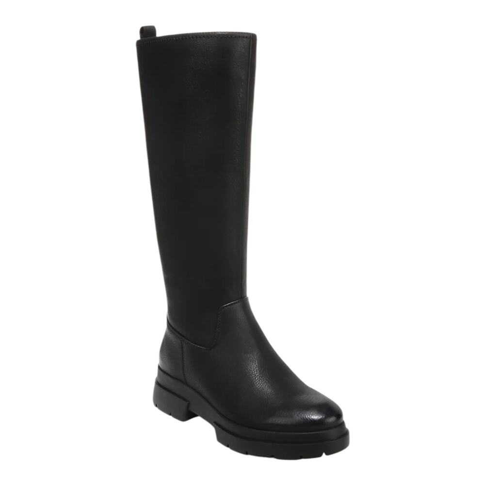 Soul Naturalizer Women's Orchid Wide Calf Knee High Boots Black Size 7